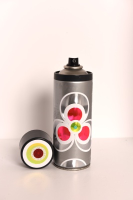 ''One Can'' customised empty spray can by Mister Wim